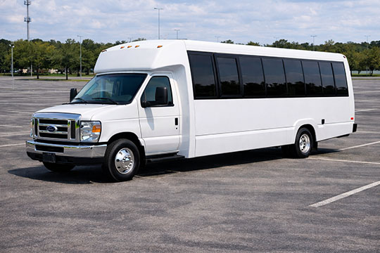 25-passenger minibus available for charter in Sunrise, FL